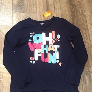 NEW Gymboree Girls Long Sleeve Tee Size 14